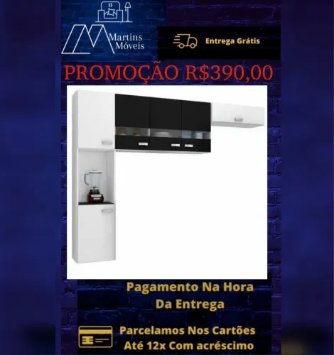 GRANDE PROMOÇÃO*COZINHA JULIA EM L COM ENTREGA GRÁTIS ACEITA CARTÃO
