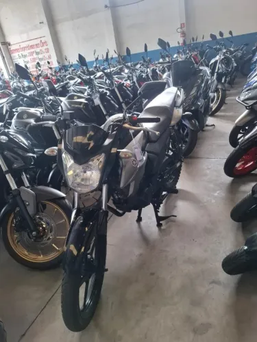 YAMAHA YS  FAZER 150  PRETA 2021 SHALON  VEICULOS  CARIACICA