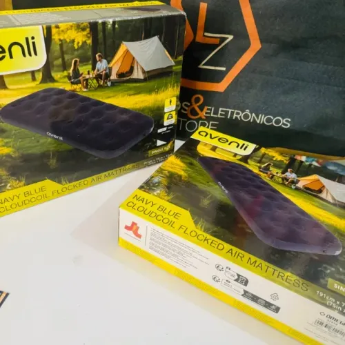 Colchão Inflável Novo na Caixa - de Ar - Solteiro