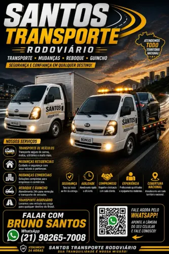 TRANSPORTE RODOVIÁRIO FRETE E MUDANÇAS