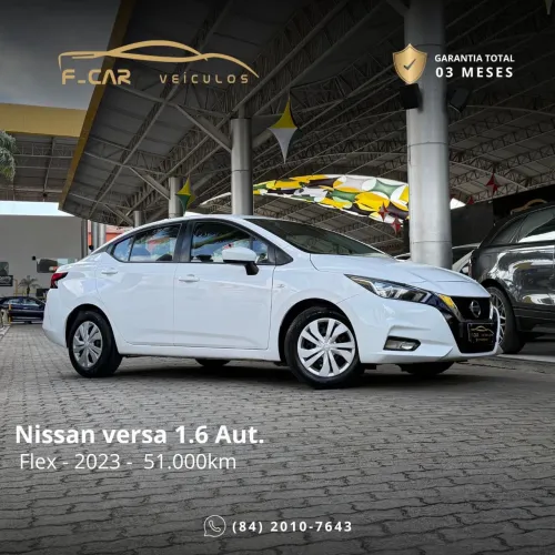 Nissan Versa Sense 1.6 16V Flex AUT 2023