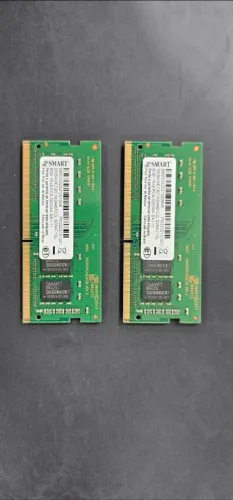 2 pentes memória ram notebook 8gb DDR4 3200mhz