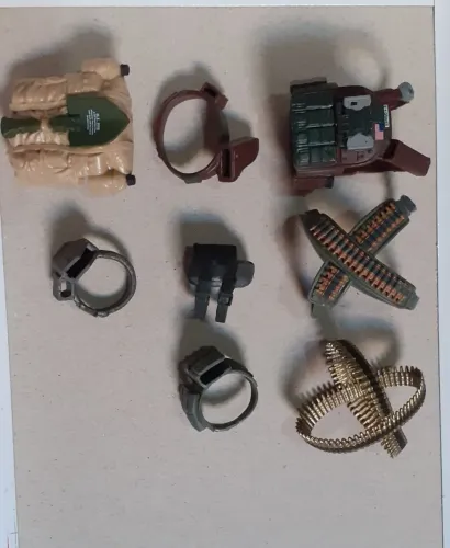 acessorios coldres e cintos gi joe para figuras 1/12