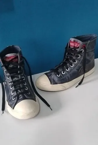 Tênis Estilo ALL Star Coca Cola Cola Shoes