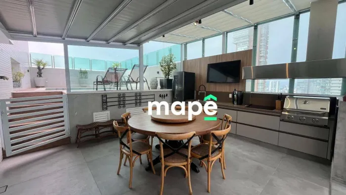 Cobertura com 4 dormitórios à venda, 325 m² por R$ 5.853.000,00 - Gonzaga - Santos/SP