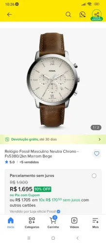 Vendo Fóssil original 