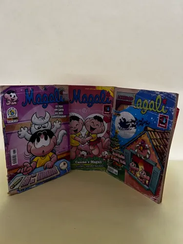 Lote com 3 gibis