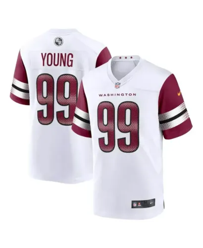 Chase Young Washington Commanders Nike Game Jersey - White