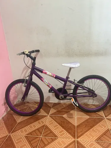 Bicicleta fé mina infantil