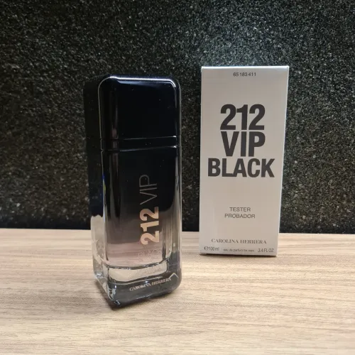 Perfume Tester 212 Vip Black Edp 100ml - Original 