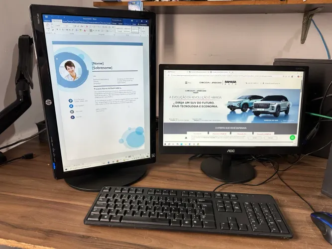 Monitor retratil 399,00 cada loja fisica computadores top e barato 