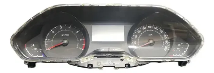 Painel Instrumentos *7 Peugeot 208 Hatch 2013 A 2015 Preto