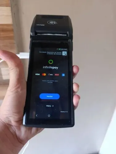 Maquininha de cartão infinitipay
