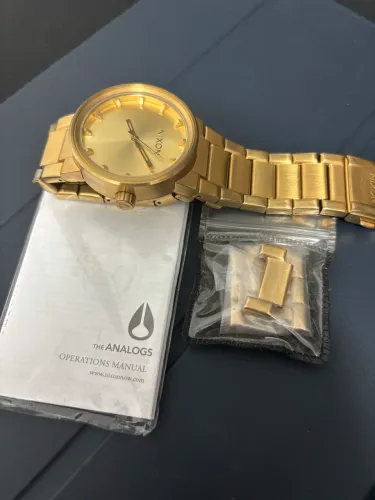 Relógio Nixon Cannon GOLD