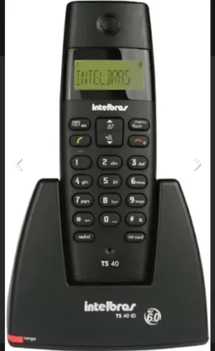 telefone sem fio intelbras ts 40 id