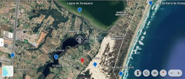 Lindo Terreno de 365 m2 prox. Praia da Barra de Ibiraquera e rua com acesso a dunas