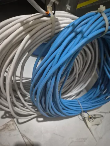 Cabo 16 mm flexivel  sil azul , ou branco rolo com 35 mts