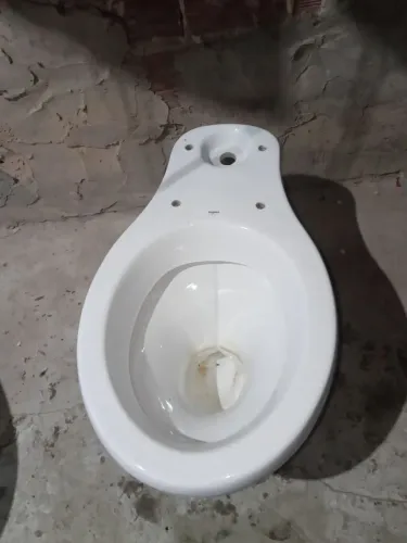 Vaso sanitário, nunca foi usado