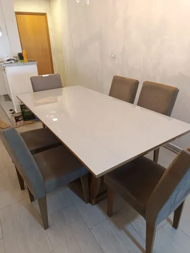 Mesa jantar com 6 cadeiras