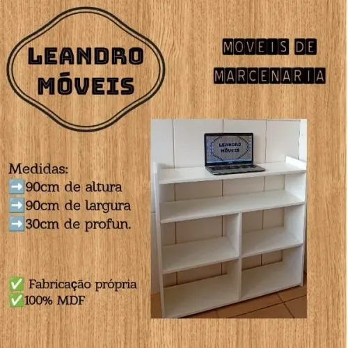 Móveis modulados de marcenaria 