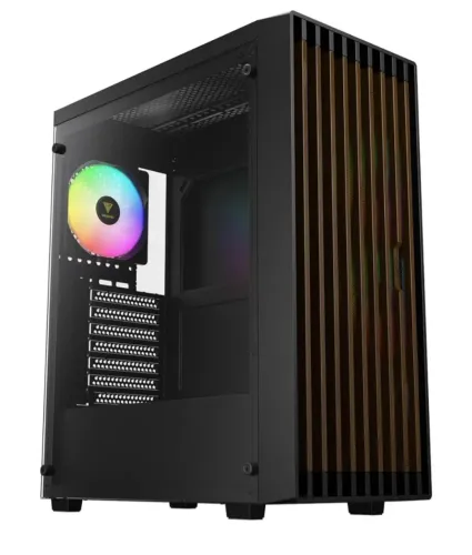 Gabinete Gamer Gamdias Aura GC4 Elite ARGB Preto com 3 fans