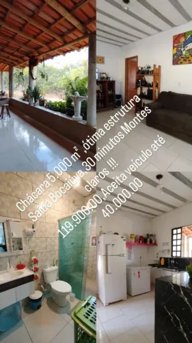 Chácara 5.000 m²/Próximo Lagoinha ....119.900.00..