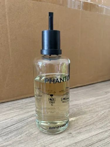 Refil Perfume Phantom Paco Rabanne 200ml (Resta 150ml).