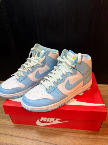 Nike Dunk High Blue Chill Tamanho 42