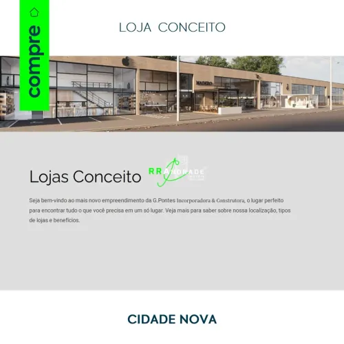 Loja Conceito na Cidade Nova