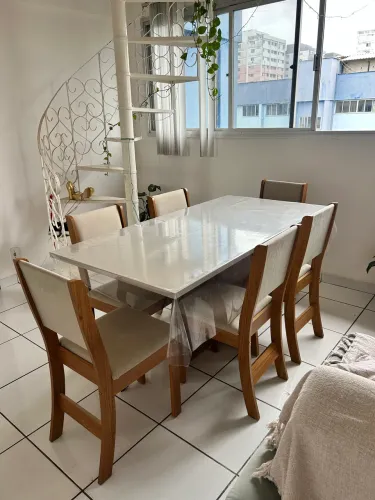 mesa 6 cadeiras