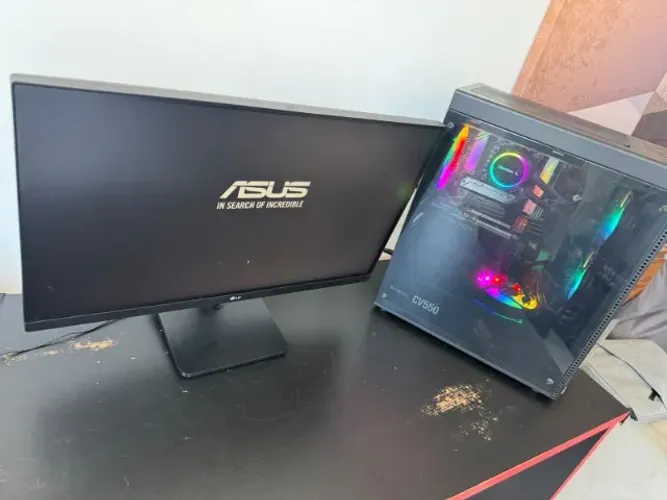 PC Gamer Completo + Monitor LG 24