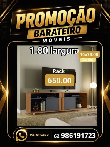 Rack para TV até 60 polegadas