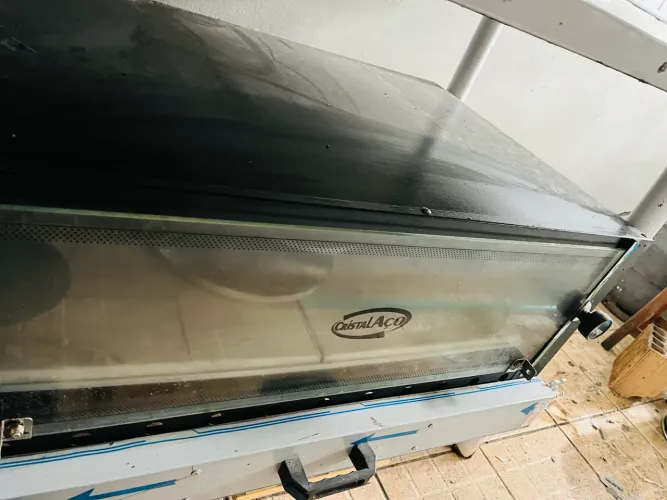 Forno refratário e mesa industrial 