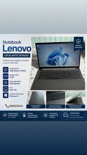 Vende se notebook Lenovo