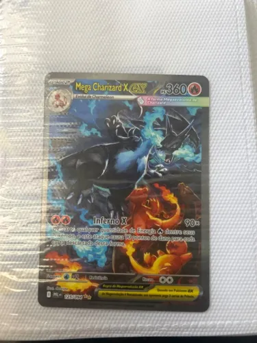 Cartinha Mega charizard X Ex 125/094