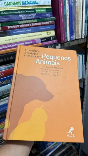 livro Emergência e cuidados intensivos em pequenos animais