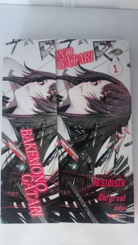 Mangá bakemonogatari volume 1