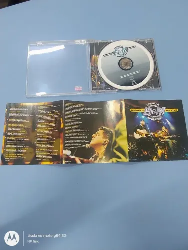 CD original Bruno e Marrone - Acústico ao vivo
