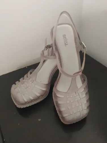 Sandália Melissa transparente Original