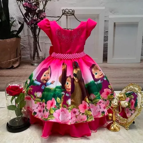 Vestido masha eo urso