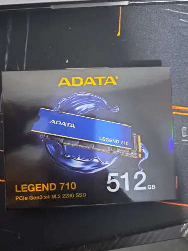 SSD ADATA LEGEND 710 512GB M.2 NVMe PCIe 3.0 - Alta Velocidade