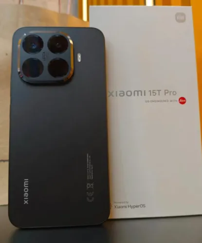 Telefone Lançamento - Xiaomi 15T Pro (5G) Preto 512/12 + Entrega Grátis 