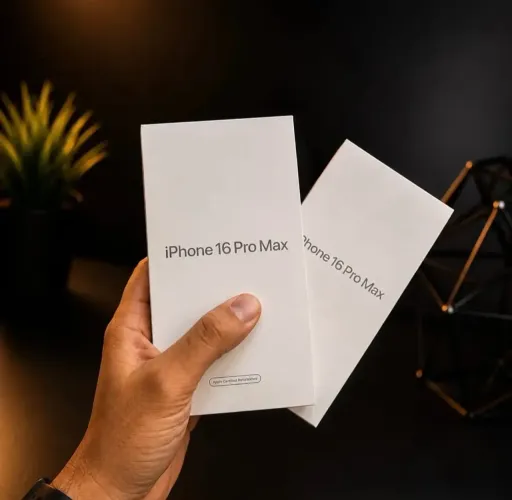 IPHONE 16 PRO MAX 256GB CPO, NOVO LACRADO COM 1 ANO DE GARANTIA MUNDIAL APPLE.