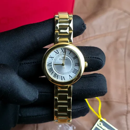 Relógio Champion Feminino 33mm dourado CF26151H