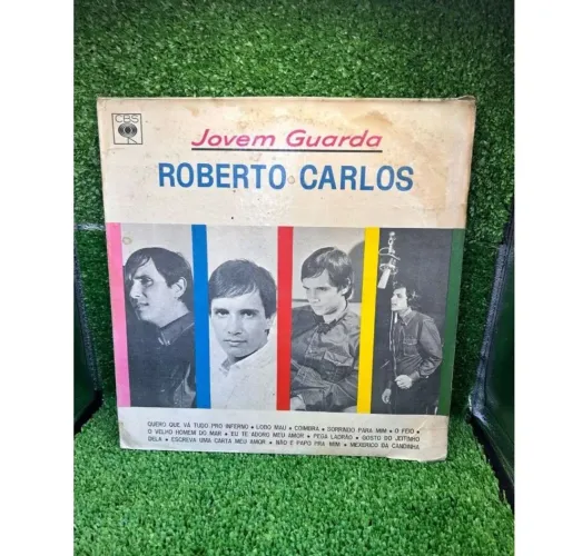 Disco de Vinil Roberto Carlos - Jovem Guarda | LP Original | Raro | Anos 60