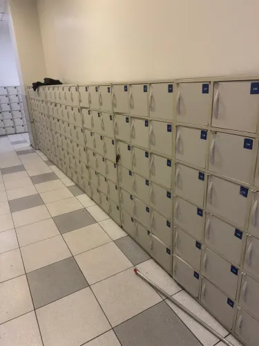 Armário Guarda volume com 18 portas tranca cadeado