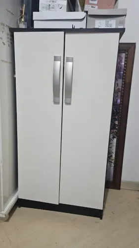 Sapateira Branca (2 Portas)