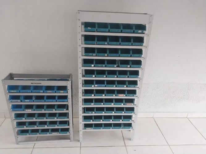 Estante caixa bin N3 com 85