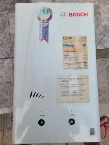 AQUECEDOR GÁS NATURAL BOSCH 160 B GN
