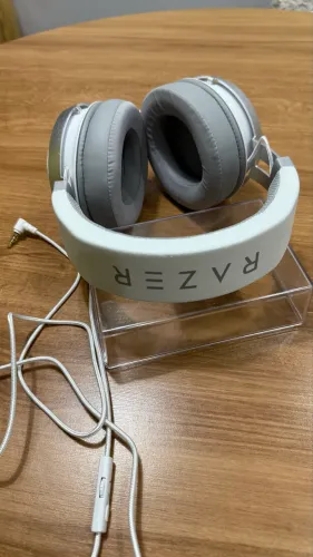 Headset Gamer Razer Kraken X Mercury White - Novo / Sem Uso